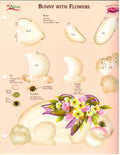 CLEARANCE: One Stroke Worksheet Bunny with Flowers - Donna Dewberry