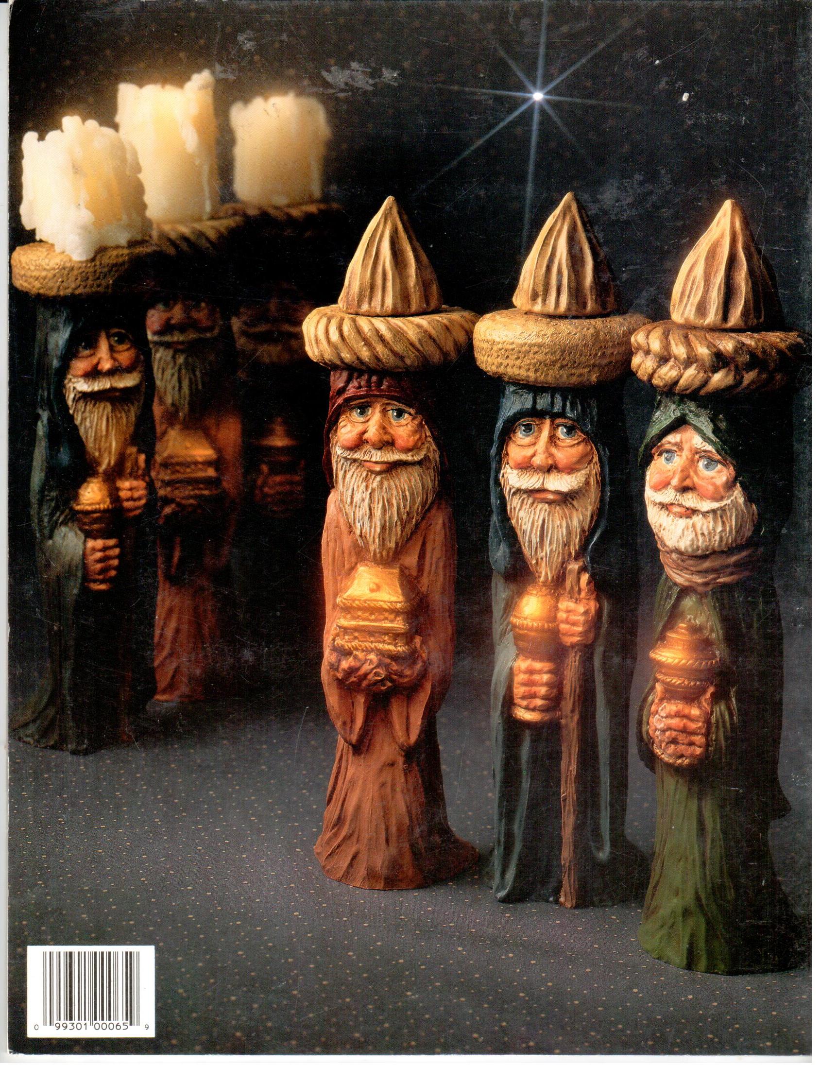 CLEARANCE: Candlestick Santas Book Two - Delpha Jensen and Gary Hartman