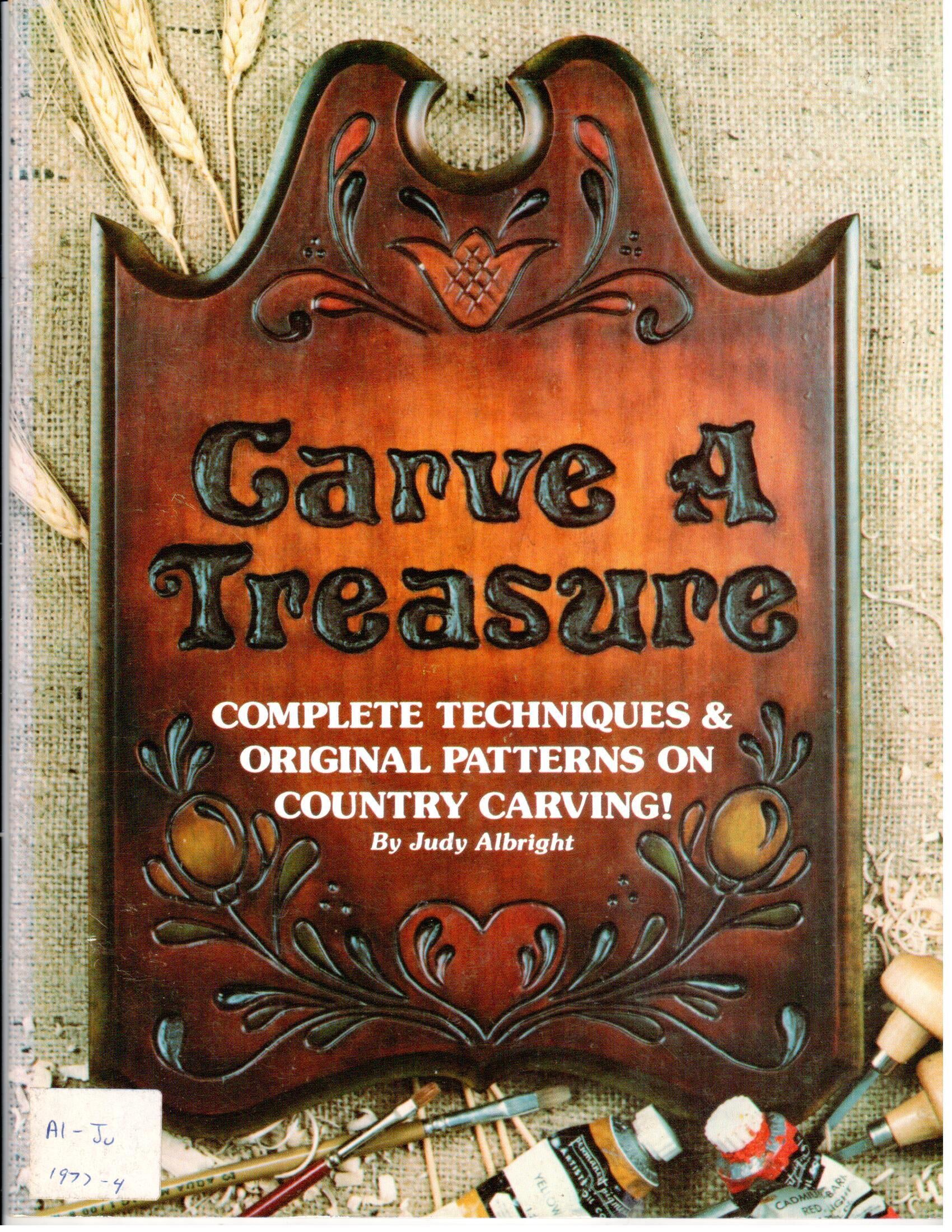 CLEARANCE: Carve a Treasure - Judy Albright