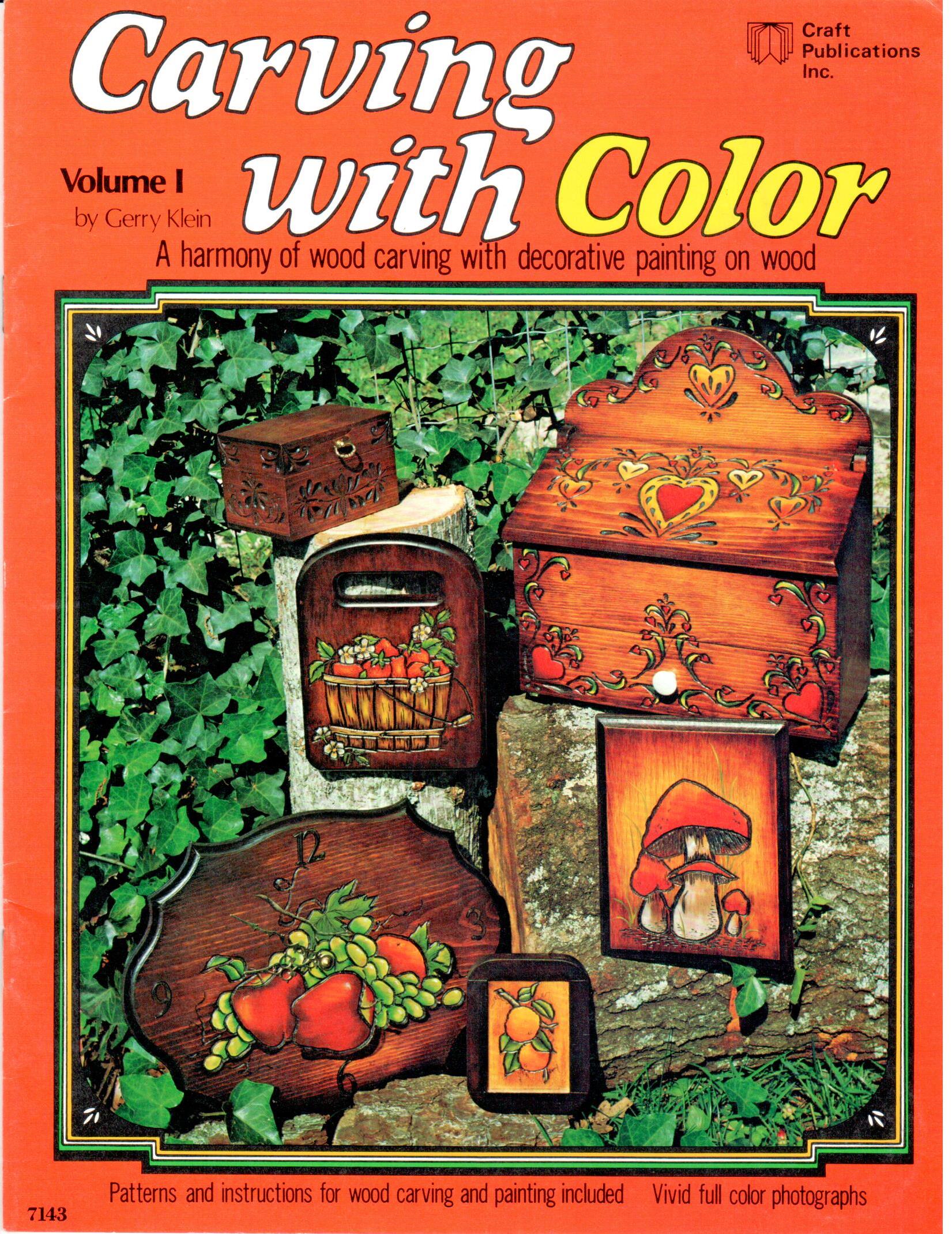 CLEARANCE: Carving with Color Volume 1 - Gerry Klein