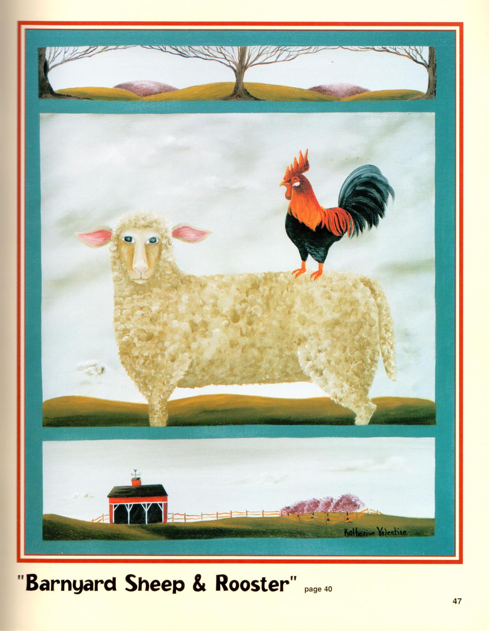 Celebrate Folk Art Landscapes - Katherine Valentine - OOP