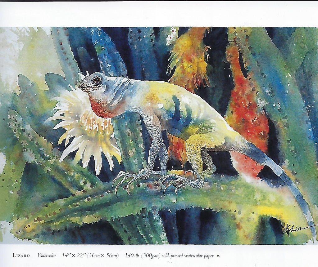 Chinese Watercolor Techniques Painting Animals - Lian Quan Zhen