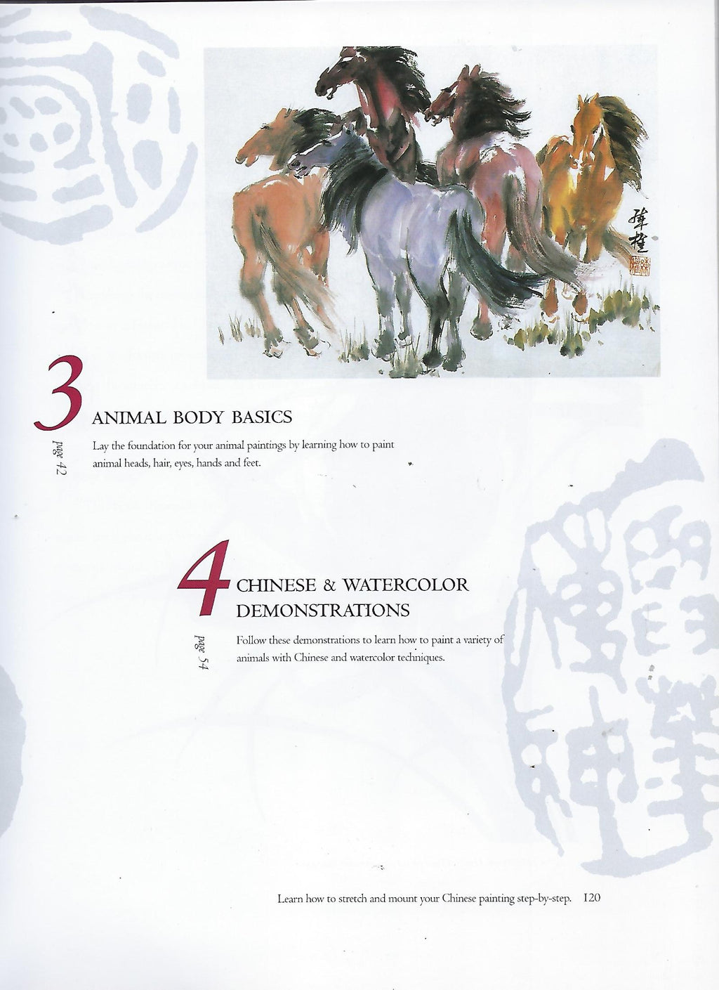 Chinese Watercolor Techniques Painting Animals - Lian Quan Zhen
