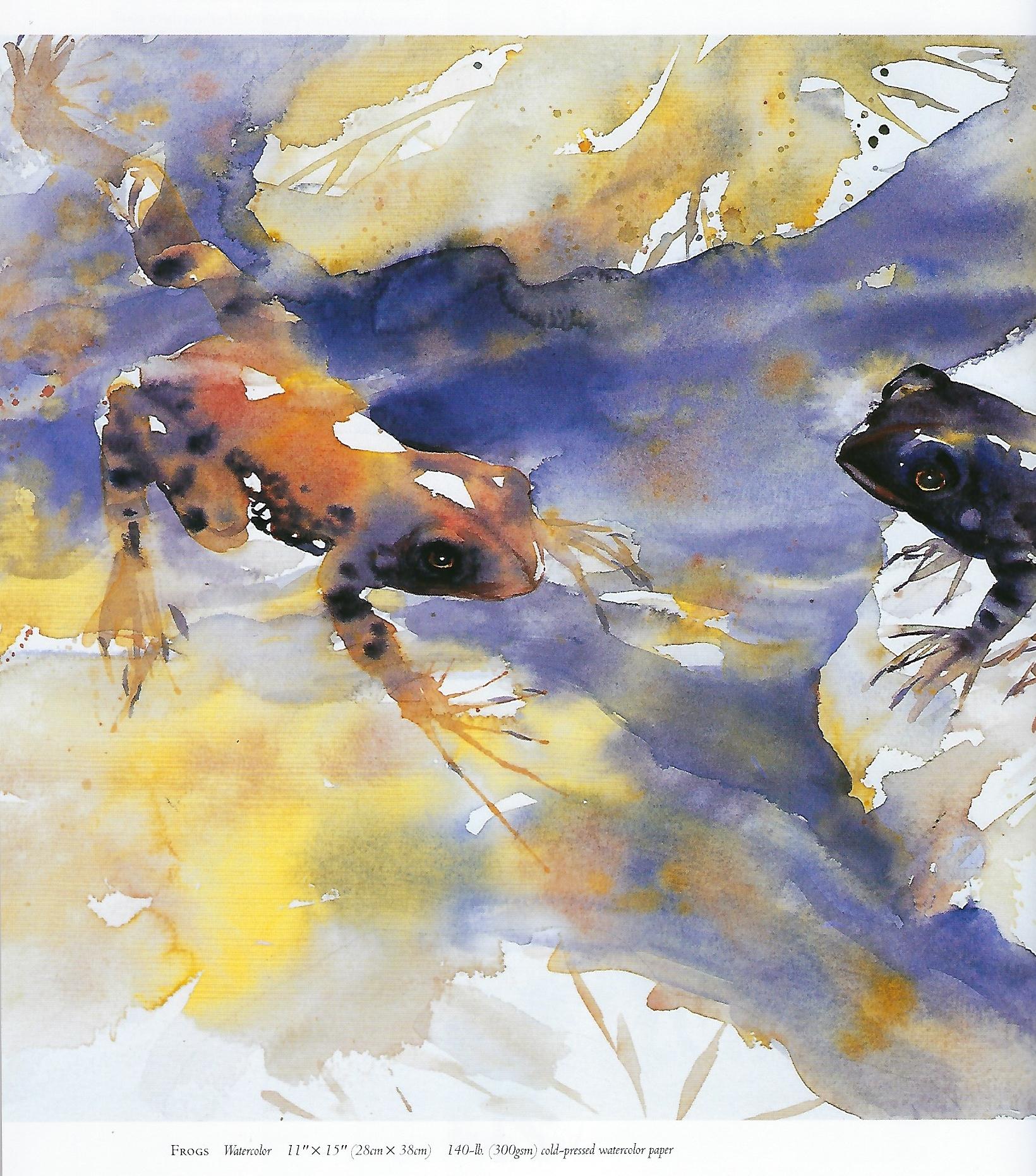 Chinese Watercolor Techniques Painting Animals - Lian Quan Zhen