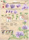CLEARANCE:  Plaid One Stroke Reusable Teaching Guide 1167 Columbine/Sweet Pea - Donna Dewberry
