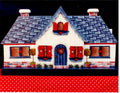 Cottage House Letter Holder - Debbie Mitchell