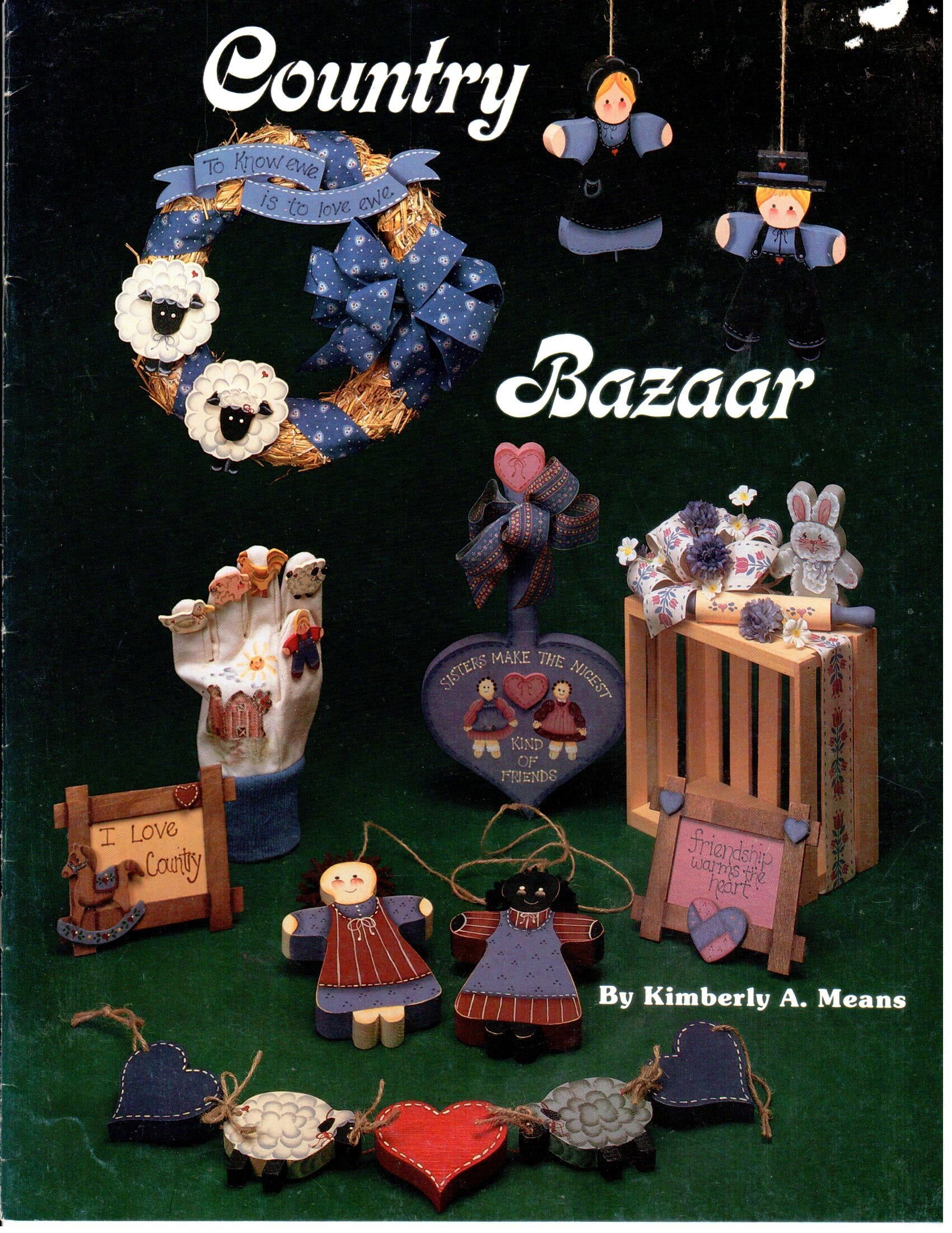 CLEARANCE: Country Bazaar - Kimberly A. Means