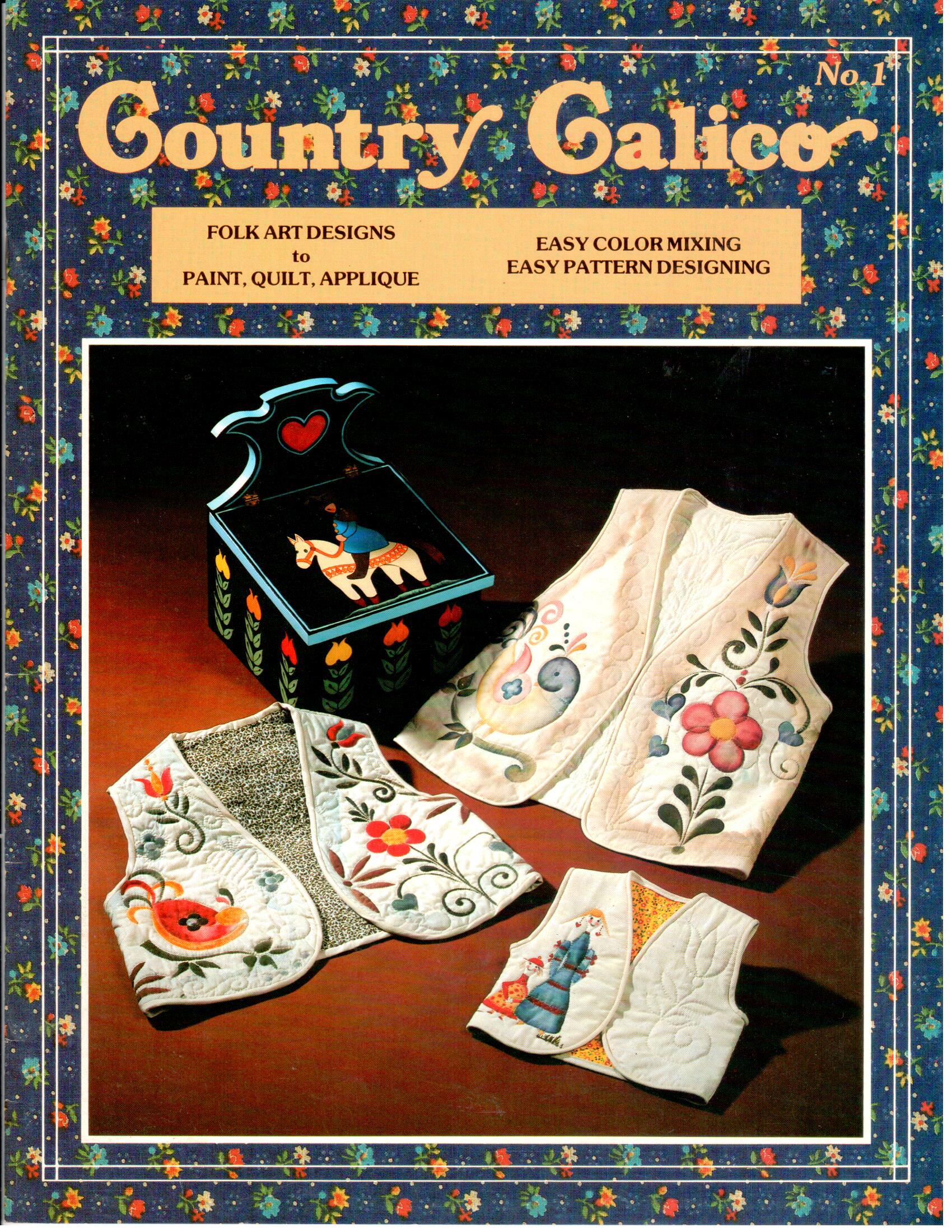 CLEARANCE: Country Calico No. 1 - Doxie Keller