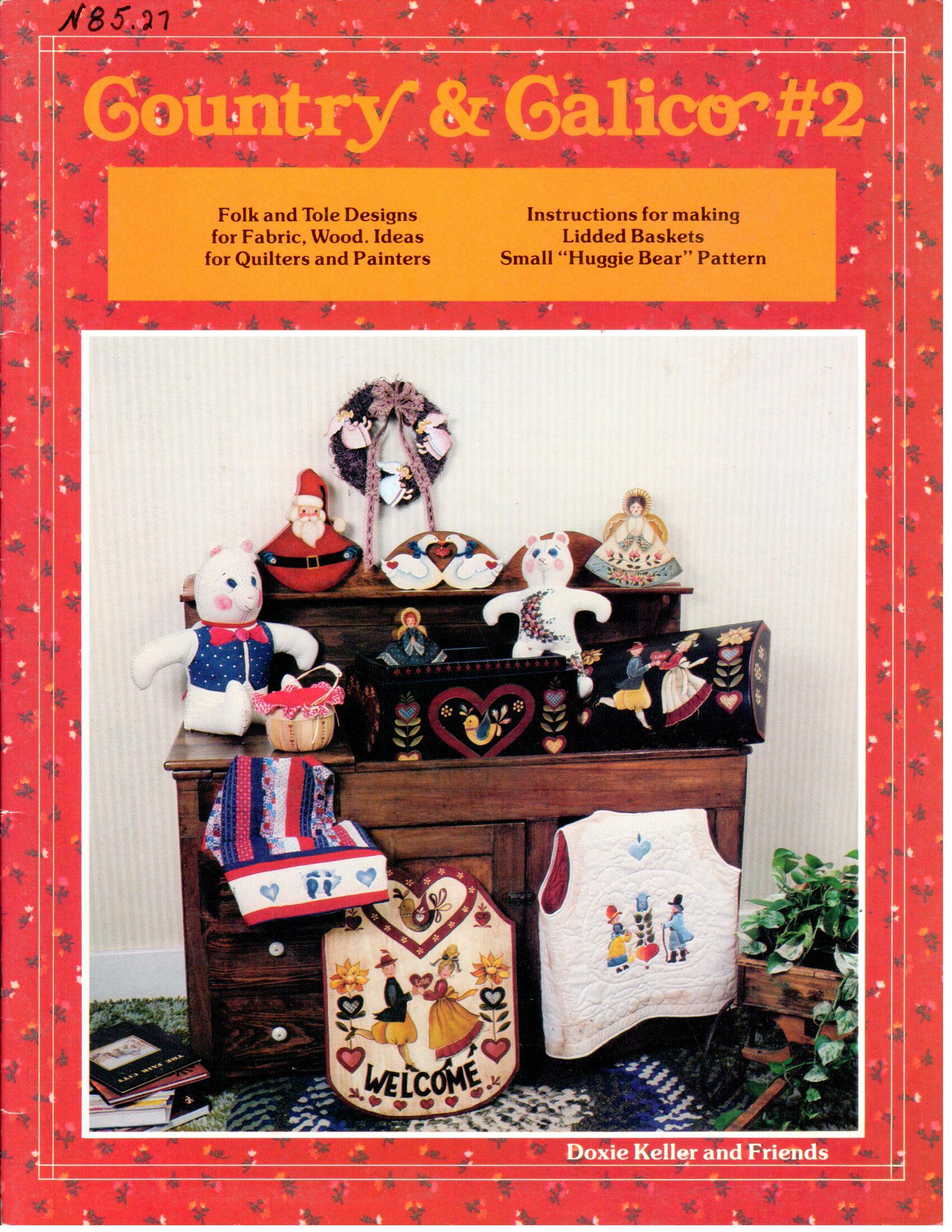 CLEARANCE: Country & Calico No. 2- Doxie Keller