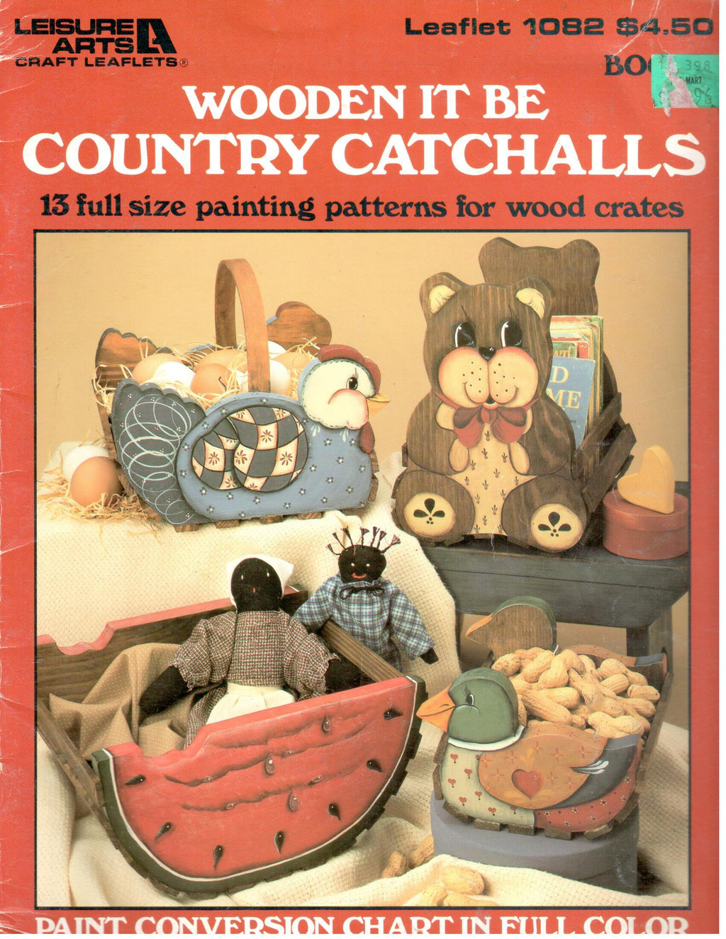 CLEARANCE: Wooden It Be Country Catchalls - Carole Hancock