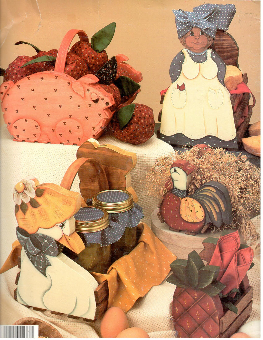 CLEARANCE: Wooden It Be Country Catchalls - Carole Hancock