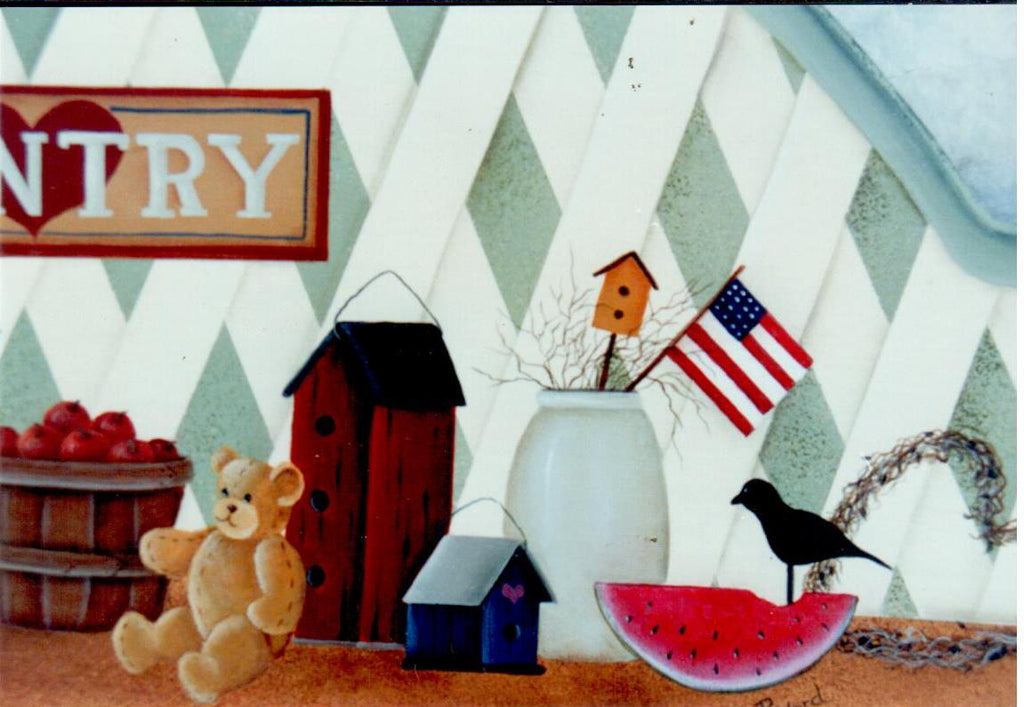 Country Coat Rack - Phyllis Tilford