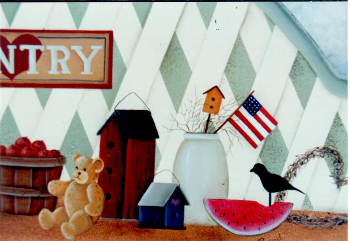 Country Coat Rack - Phyllis Tilford