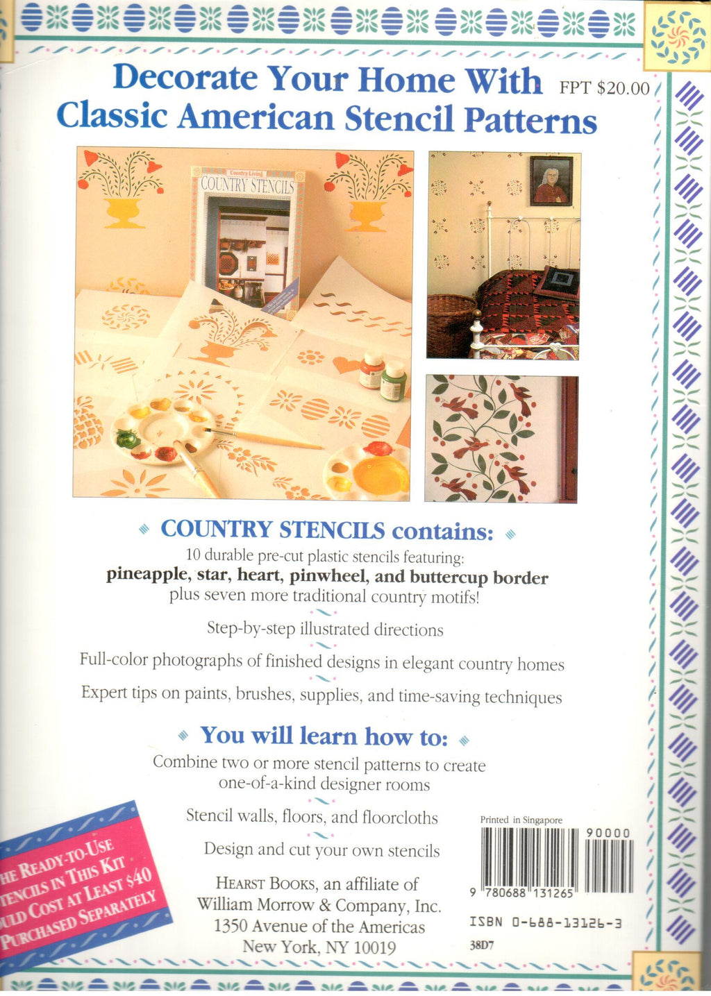 CLEARANCE: Country Living Country Stencils