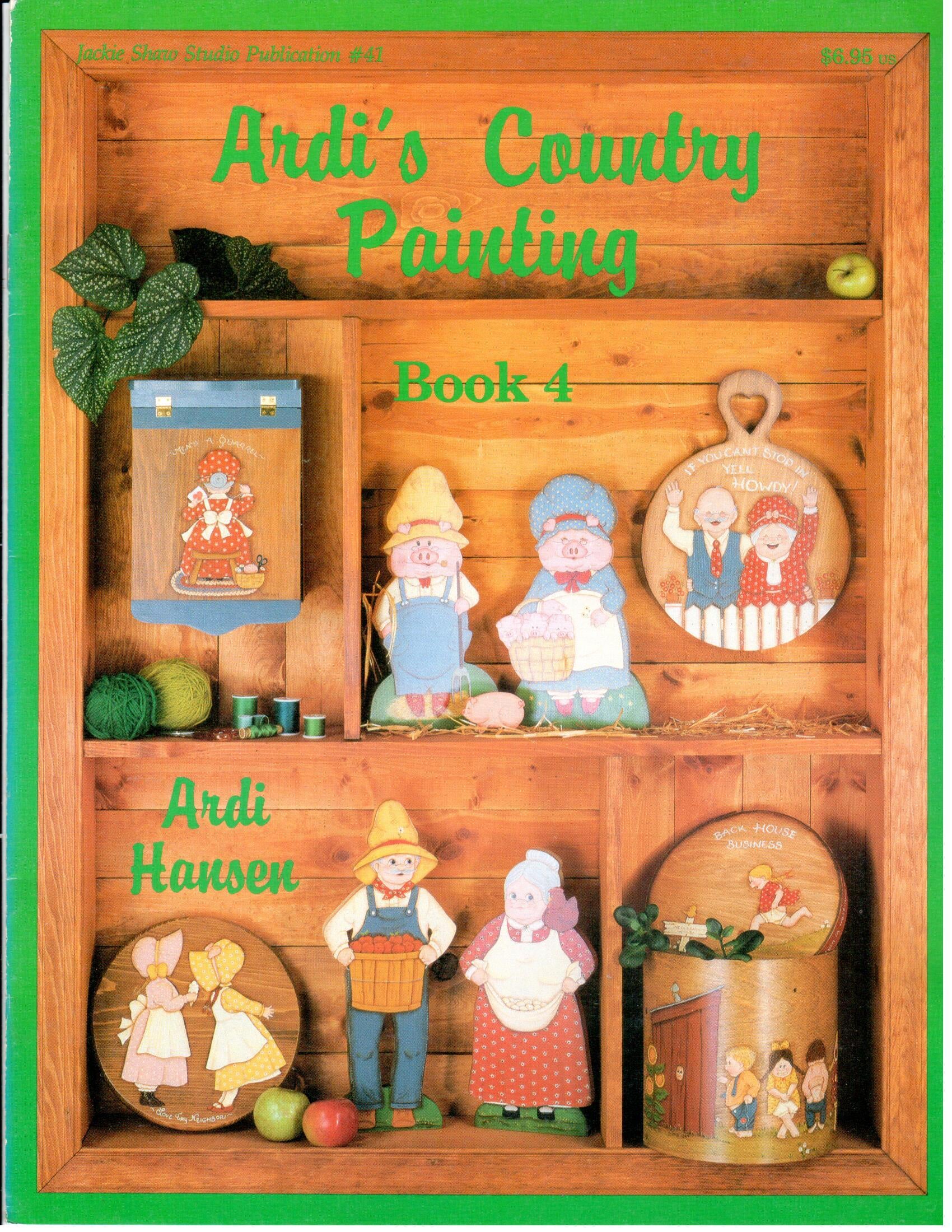 CLEARANCE: Ardi's Country Painting Book 4 - Ardi Hansen