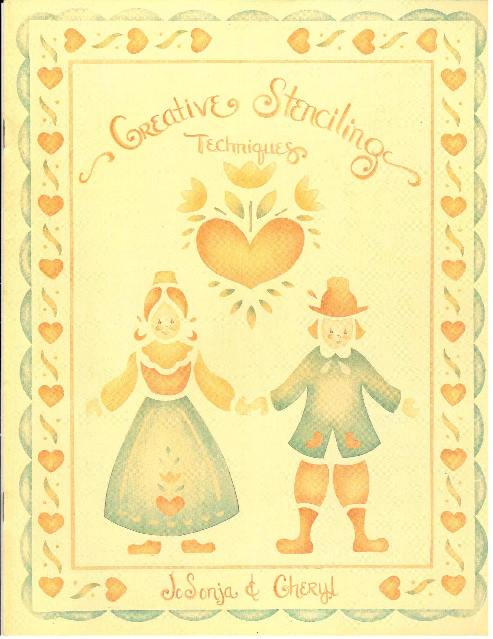 CLEARANCE: Creative Stenciling Techniques - Jo Sonja Jansen & Cheryl Jansen Bush