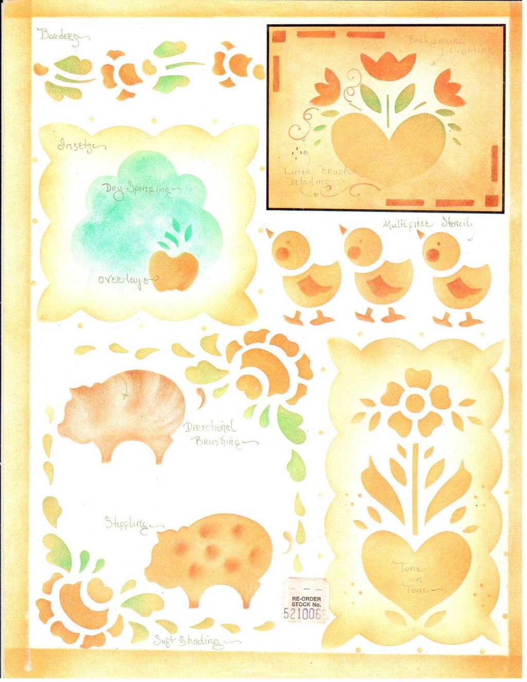 CLEARANCE: Creative Stenciling Techniques - Jo Sonja Jansen & Cheryl Jansen Bush