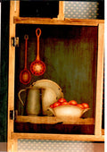 Curio Cupboard Door Still Life - Mary Lucksted