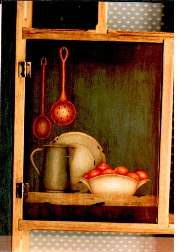Curio Cupboard Door Still Life - Mary Lucksted