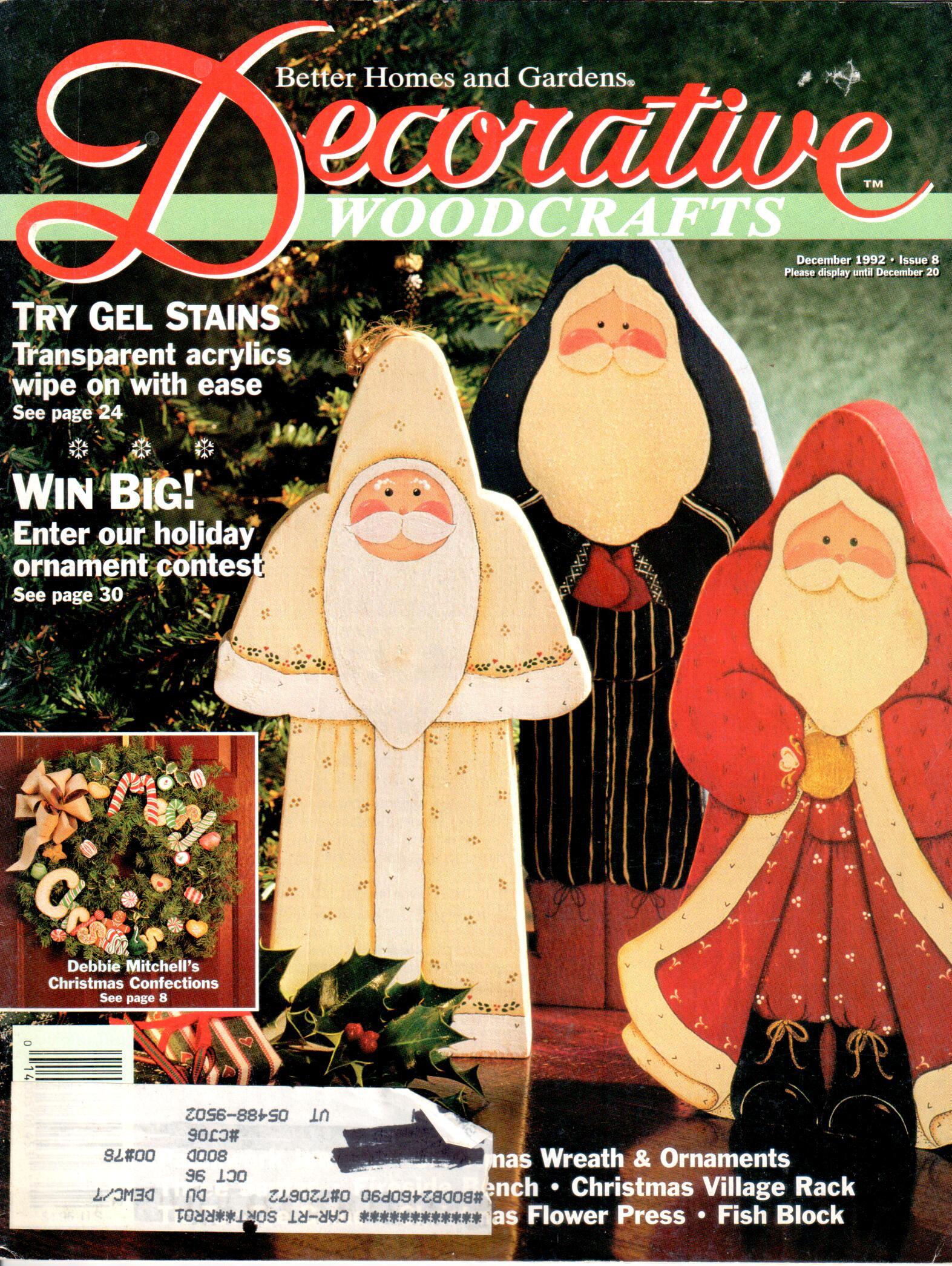 Better Homes and Gardens Decorative Woodcrafts - 1992 December