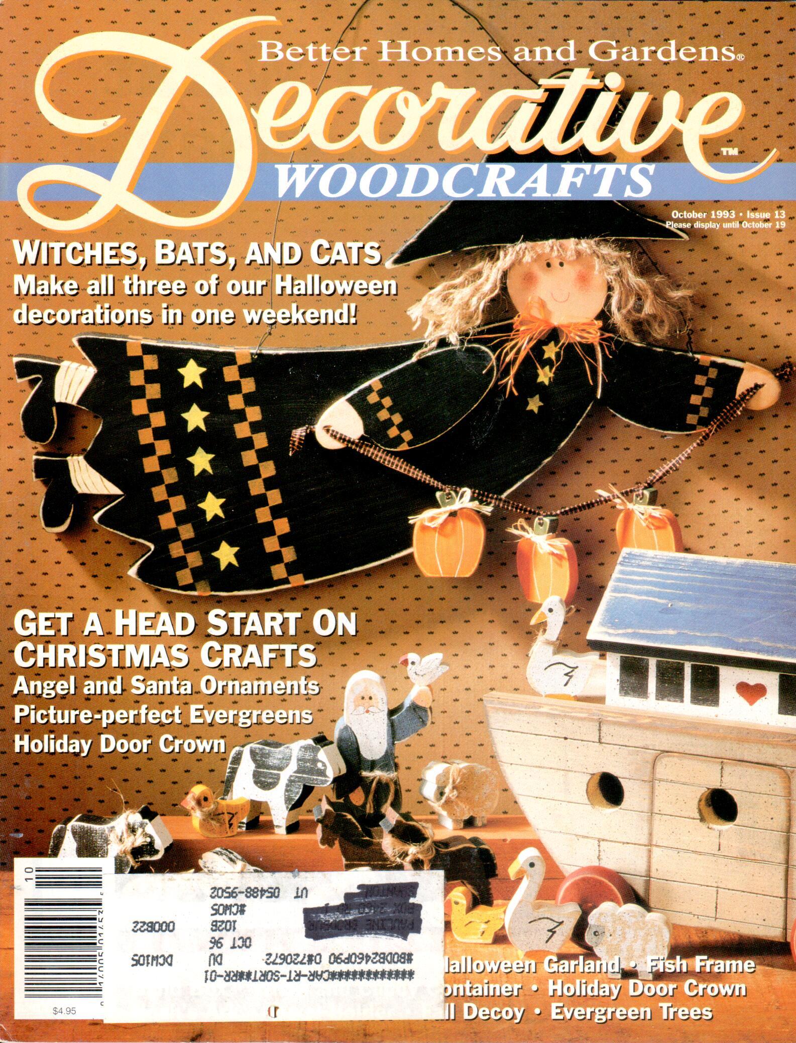 Better Homes and Gardens Decorative Woodcrafts - 1993 October