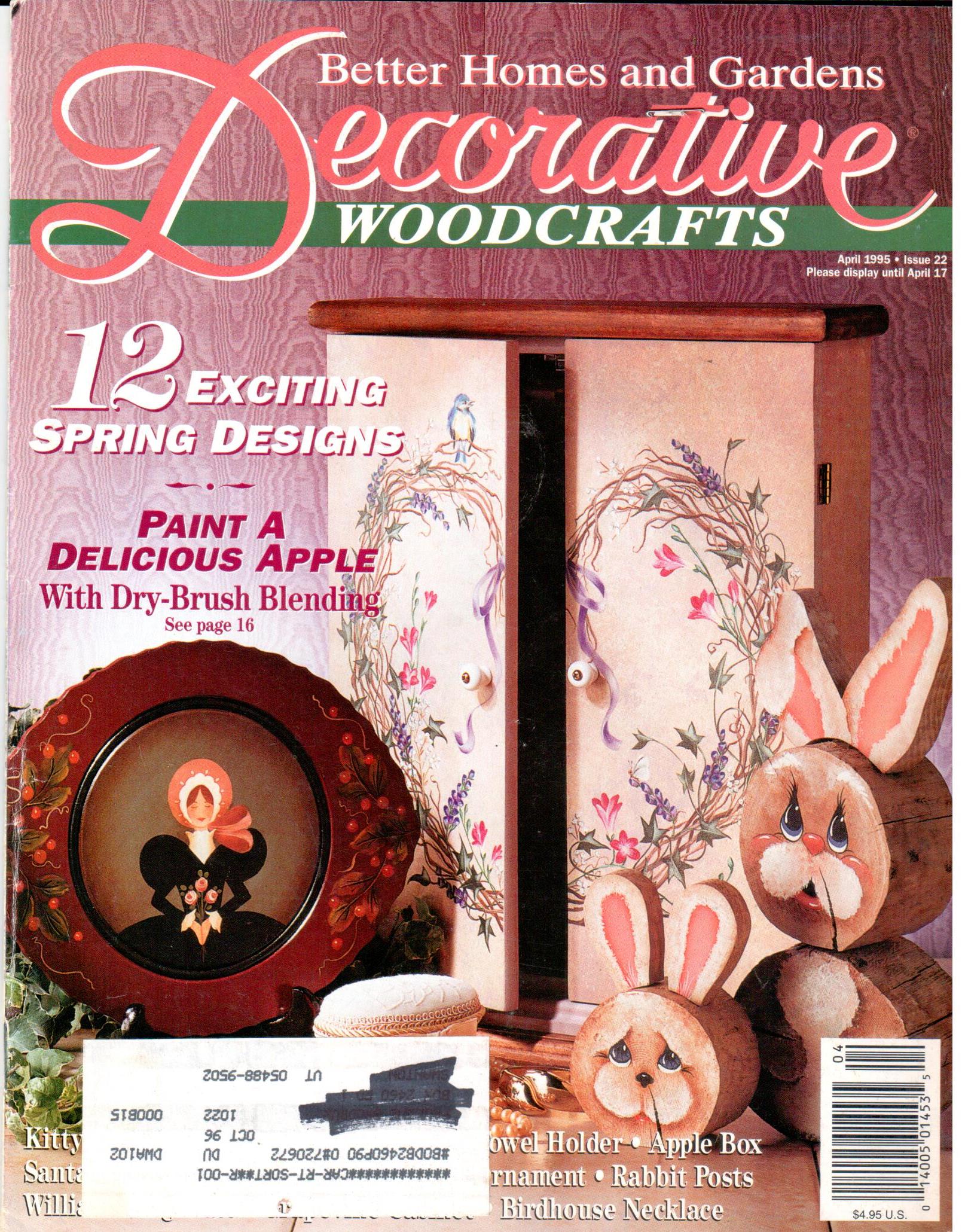 Better Homes and Gardens Decorative Woodcrafts - 1995 April