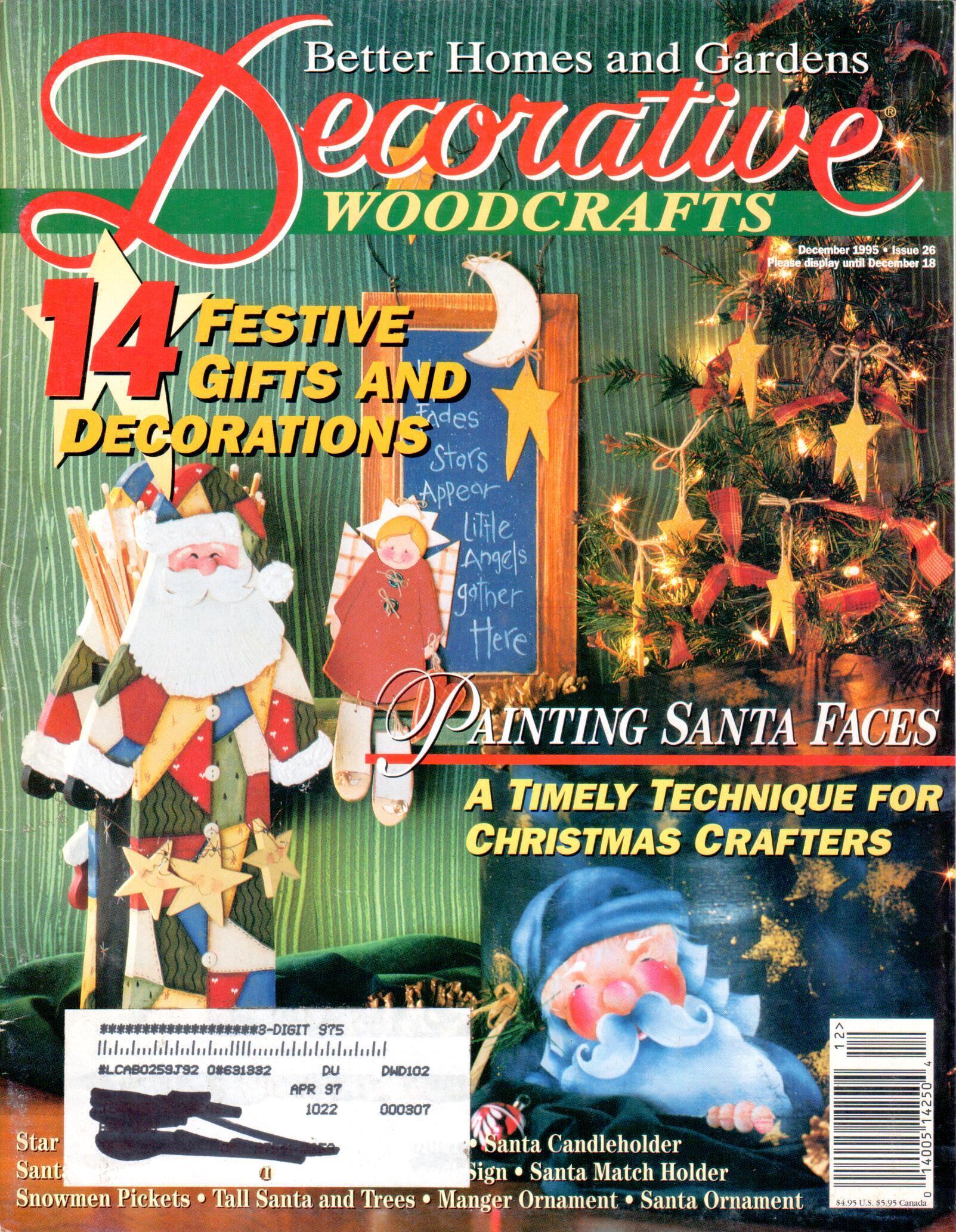 Better Homes and Gardens Decorative Woodcrafts - 1995 December