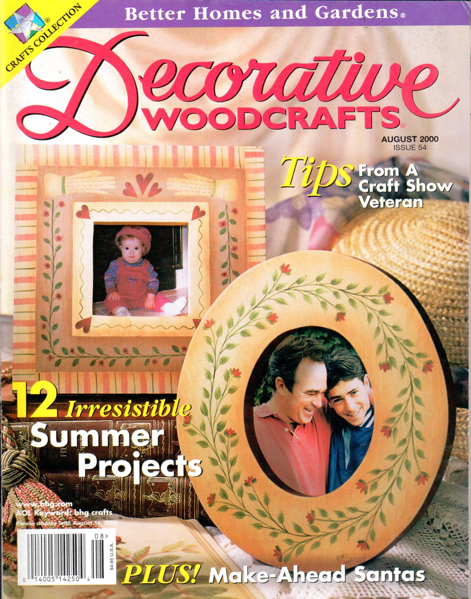 Better Homes and Gardens Decorative Woodcrafts - 2000 August