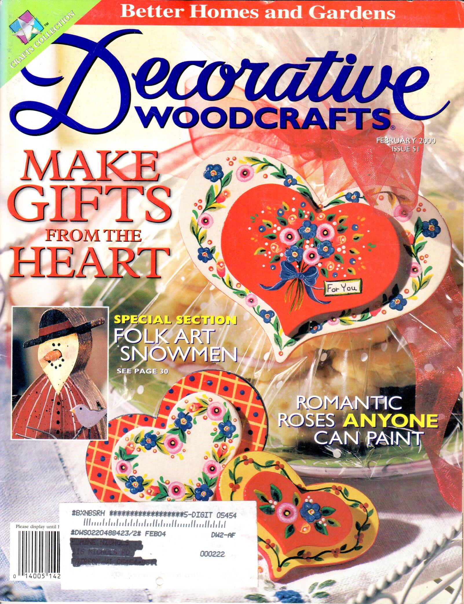 Better Homes and Gardens Decorative Woodcrafts - 2000 February