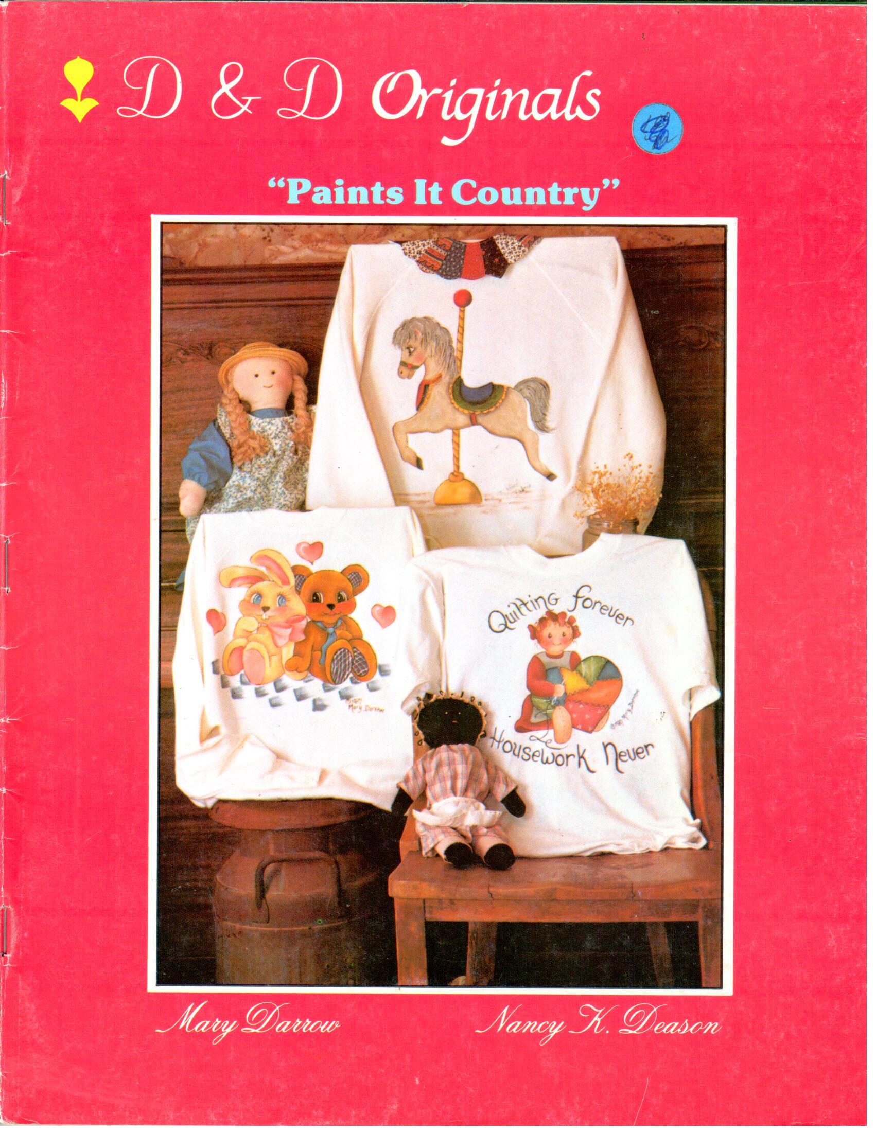 CLEARANCE: Paints it Country - Marry Darrow and Nancy K. Deason