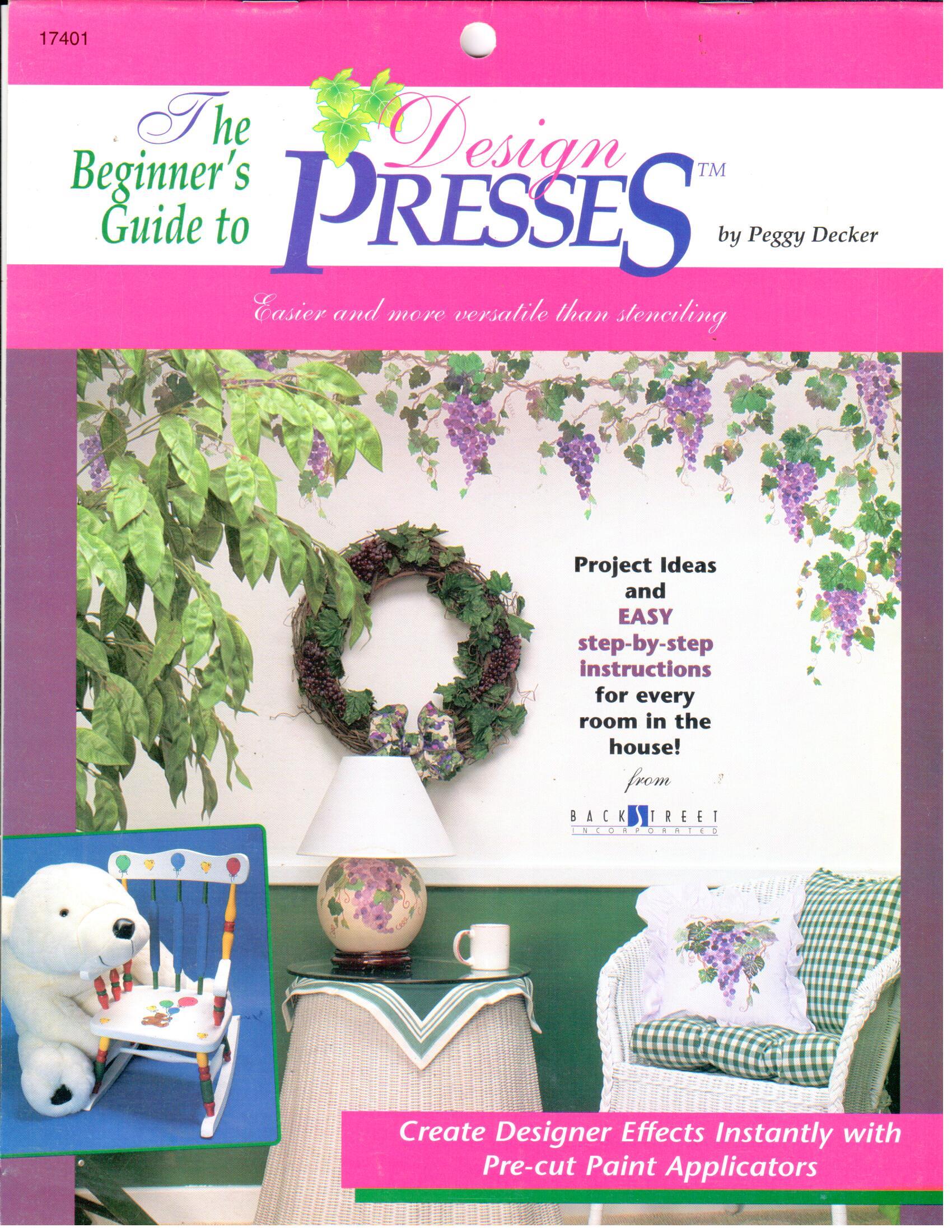 CLEARANCE: The Beginner's Guide to Design Presses - Peggy Decker
