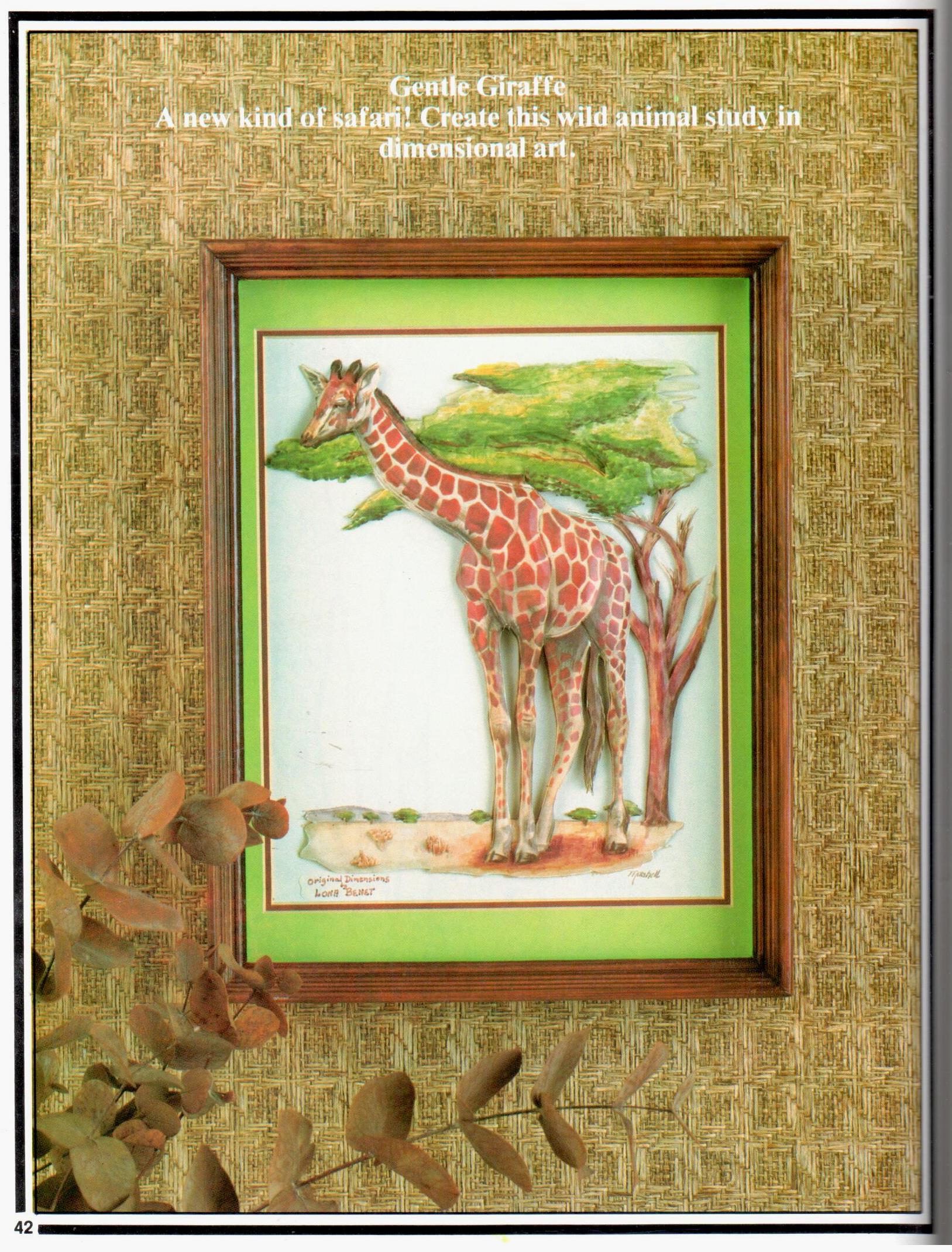 CLEARANCE: Dimensional Art - Lona Benet