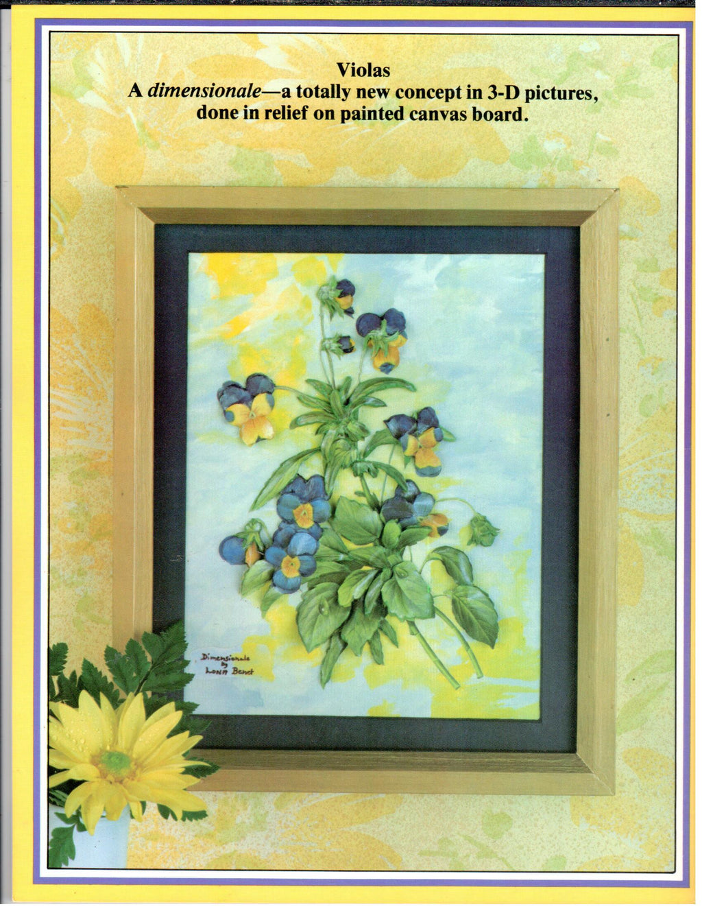 CLEARANCE: Dimensional Art - Lona Benet