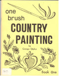 CLEARANCE: One Brush Country Painting Book One - George Dipka