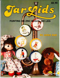 CLEARANCE: Jar Lids Painting on Zinc Mason Jar Lids - Janet Doll