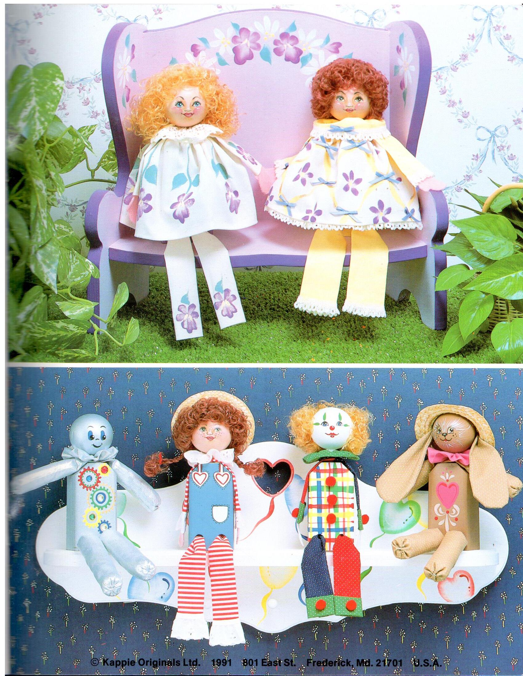 Dolls and Furniture - Kay Burdette - OOP