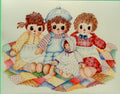 Dolls on Quilt - Janette Bullman
