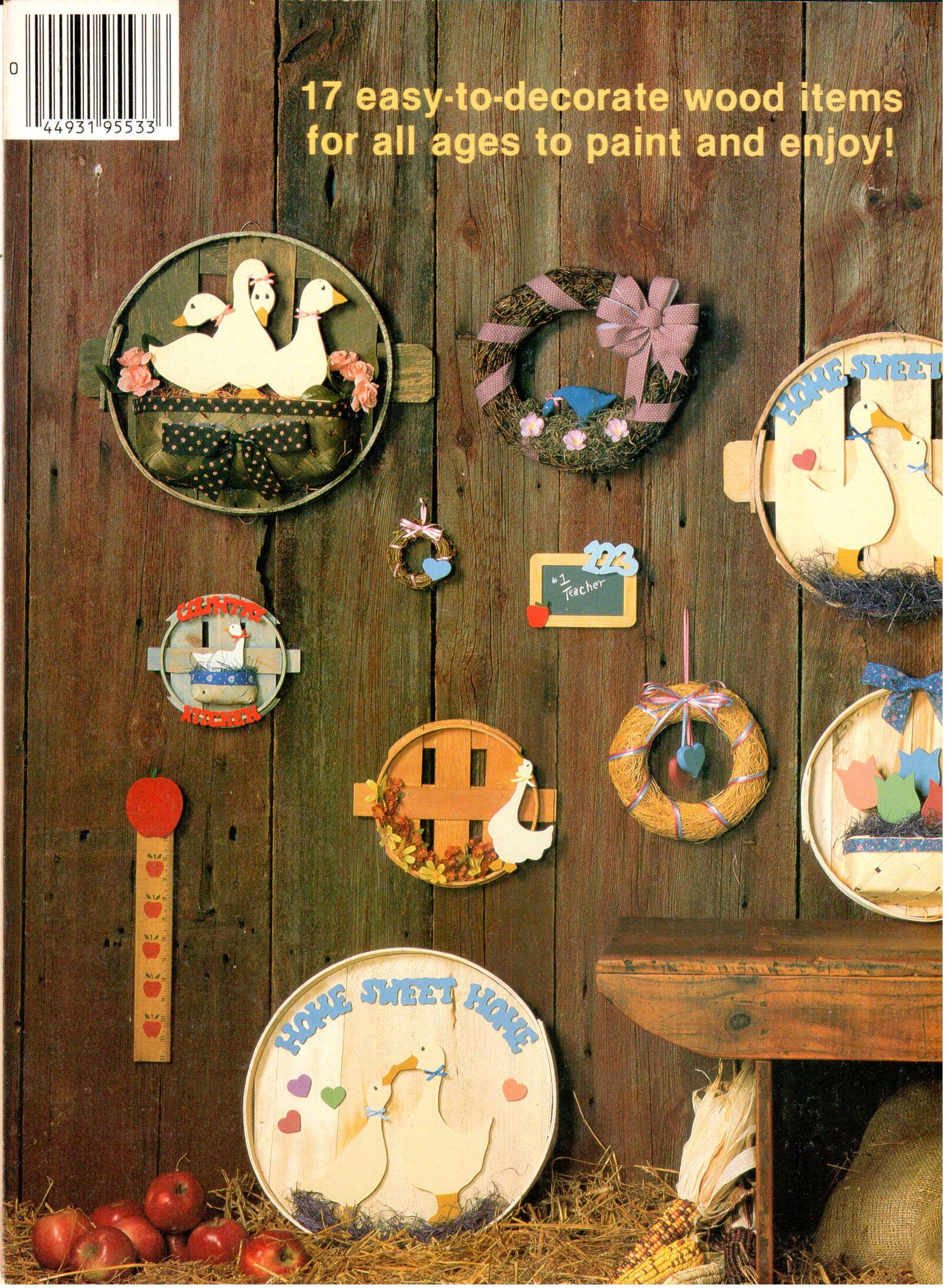CLEARANCE: Easy to Paint Country Shapes - Carolyn Yetto