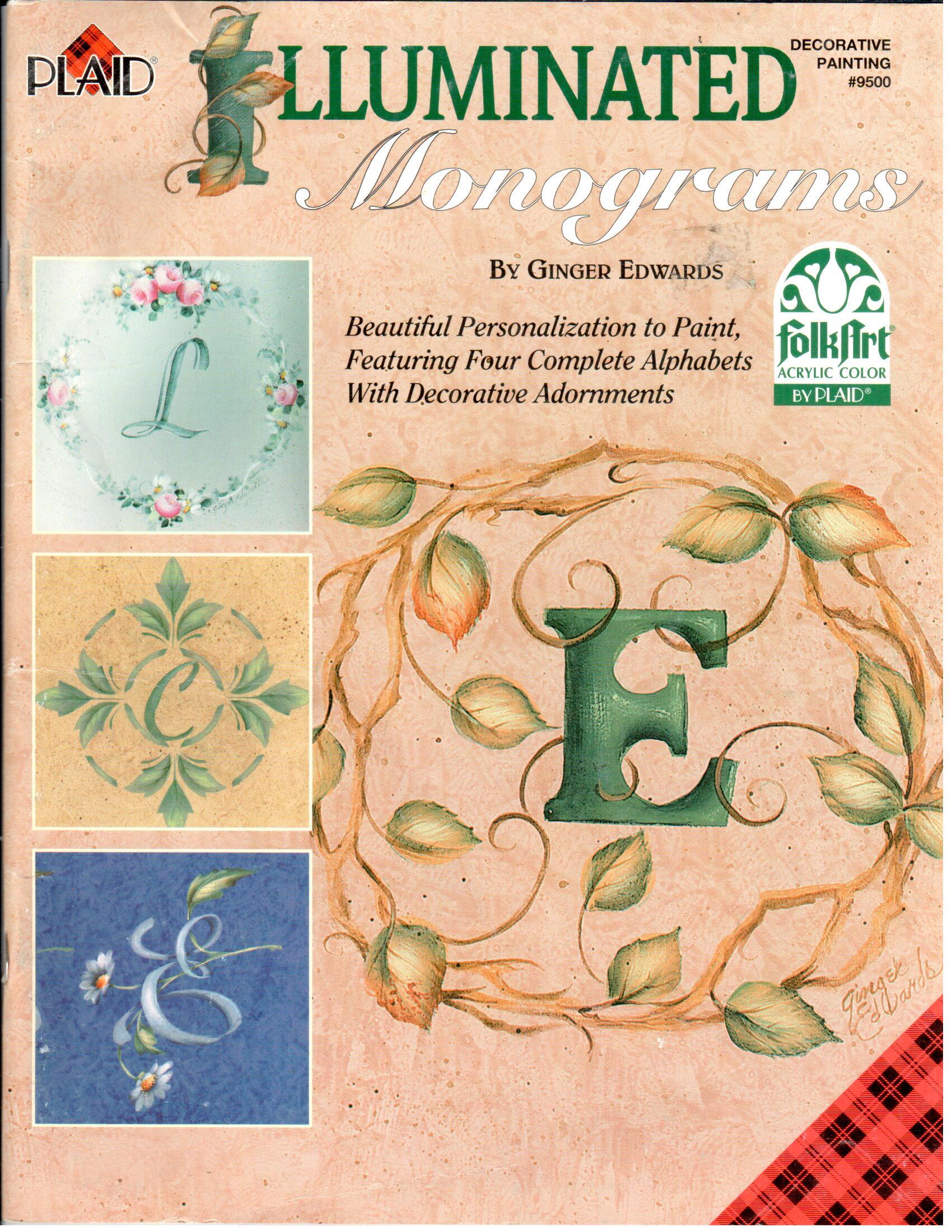 CLEARANCE: Illuminated Monograms - Ginger Edwards