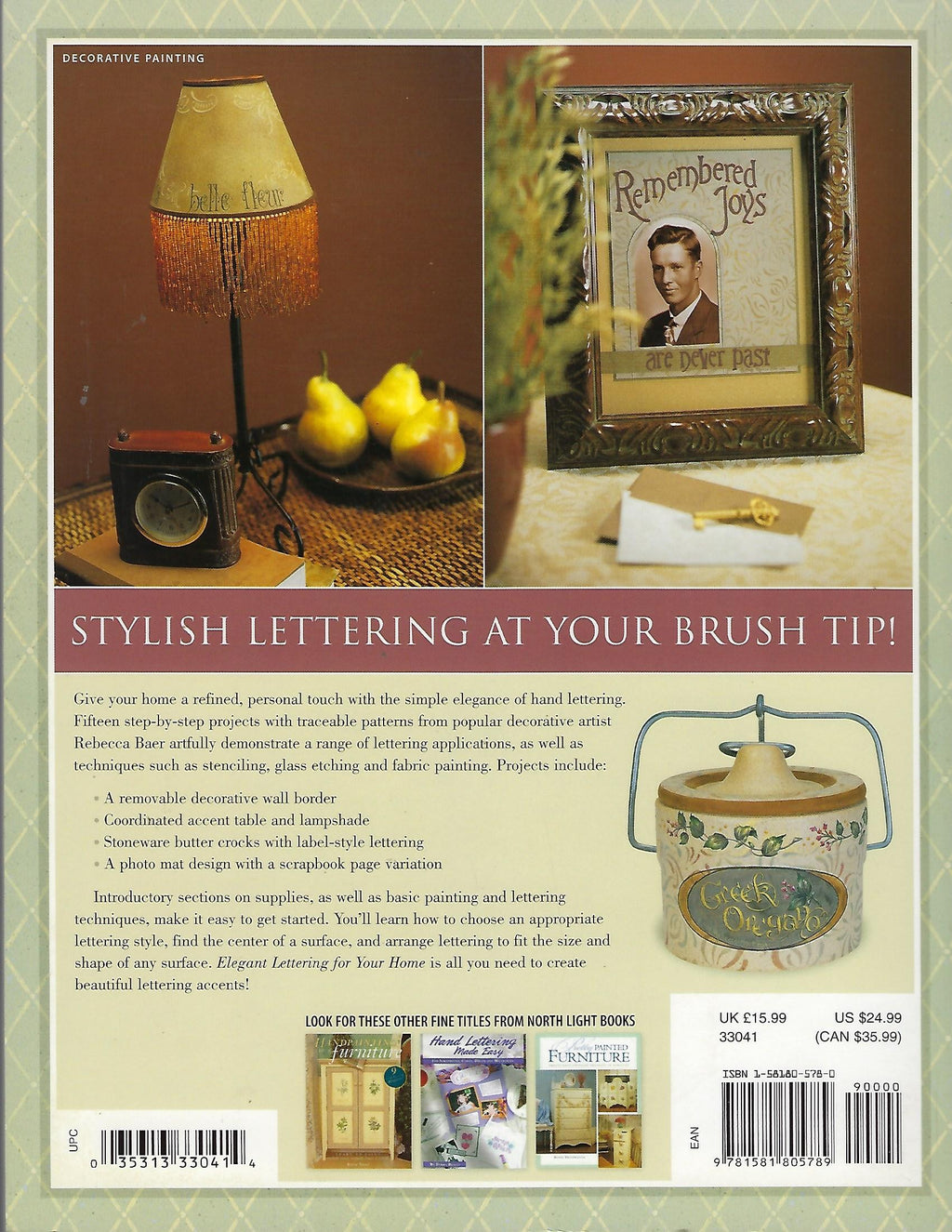 Elegant Lettering for Your Home - Rebecca Baer