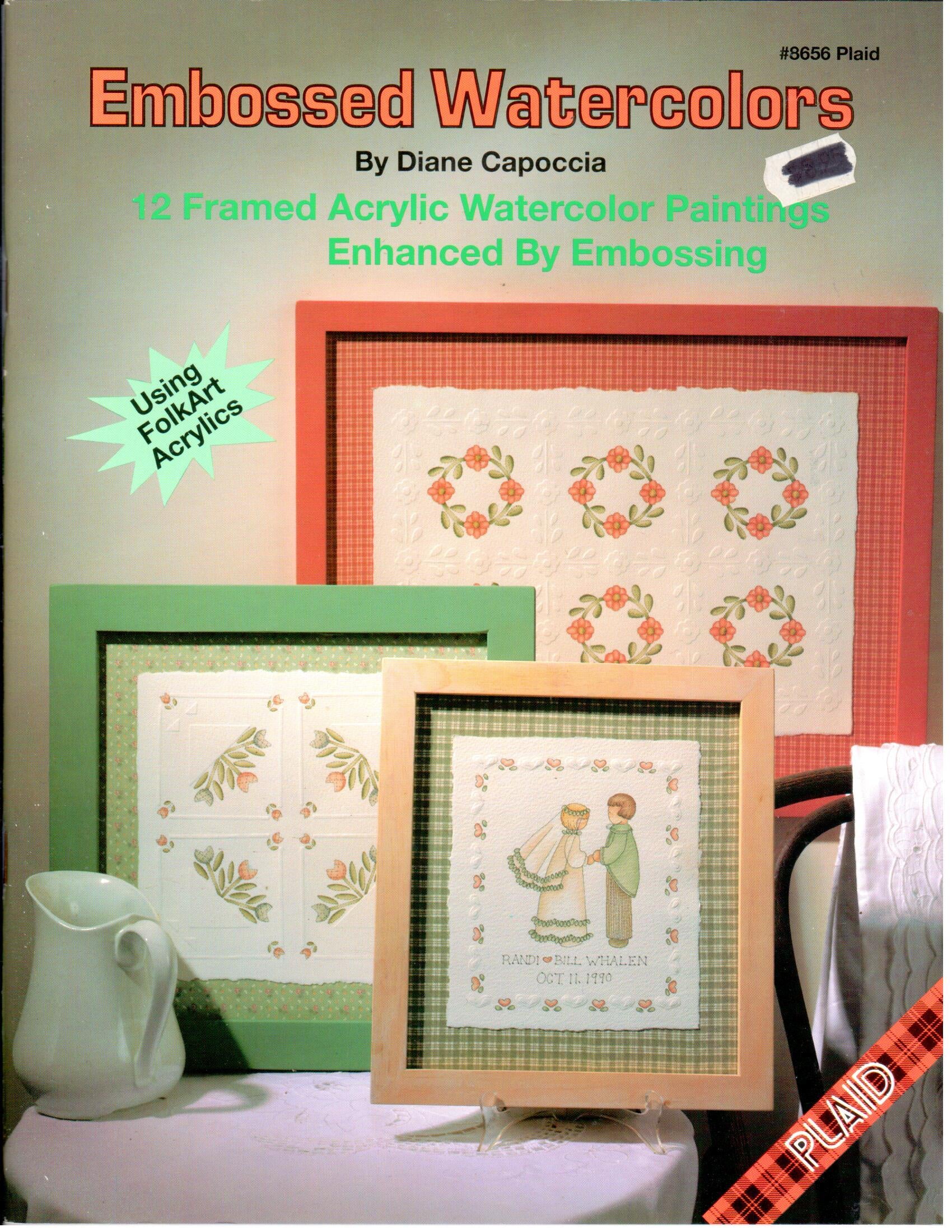 CLEARANCE: Embossed Watercolors - Diane Capoccia