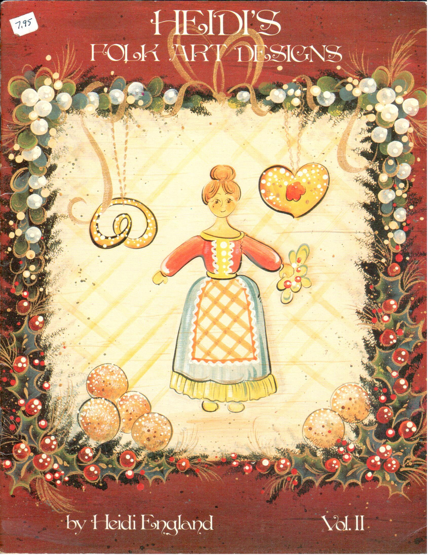 CLEARANCE: Heidi's Folk Art Designs Vol II - Heidi England