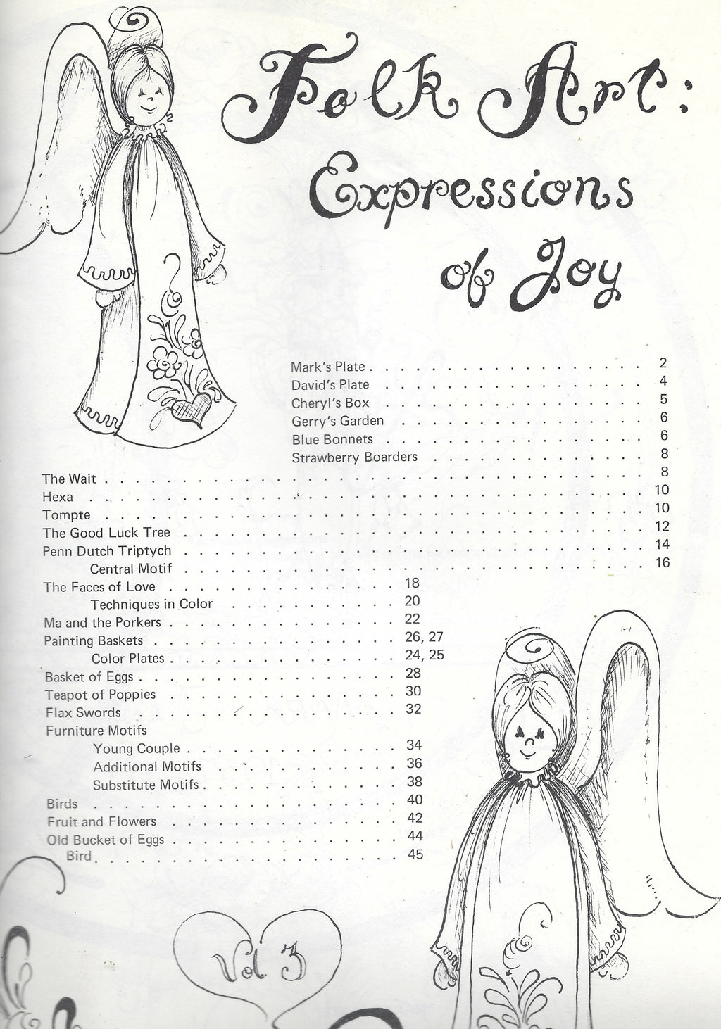 CLEARANCE: Folk Art: Expressions of Joy Vol. 3 - Jo Sonja Jansen