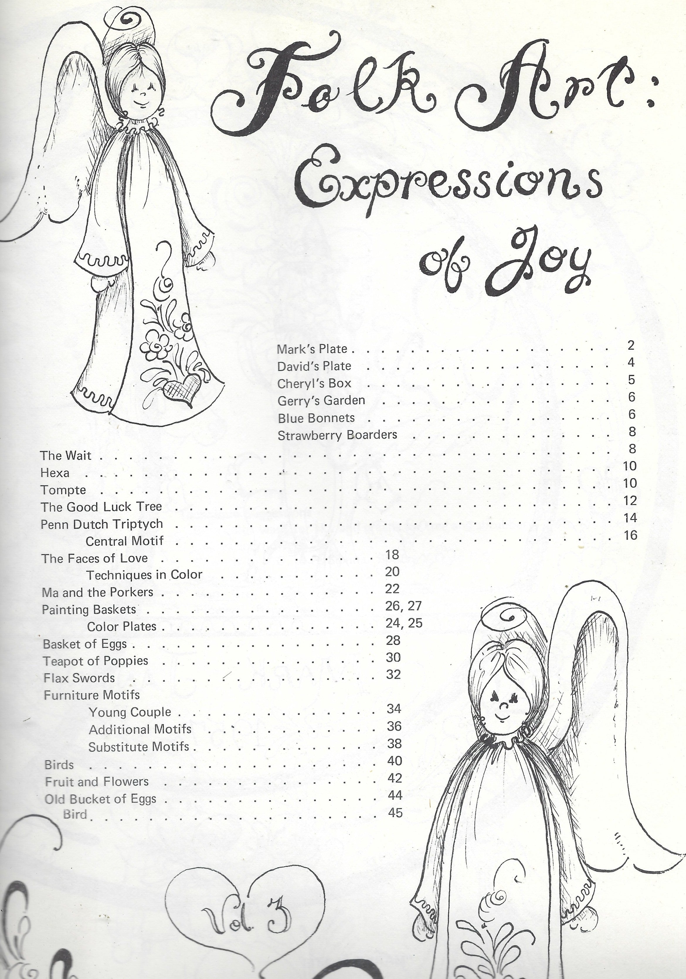 CLEARANCE: Folk Art: Expressions of Joy Vol. 3 - Jo Sonja Jansen