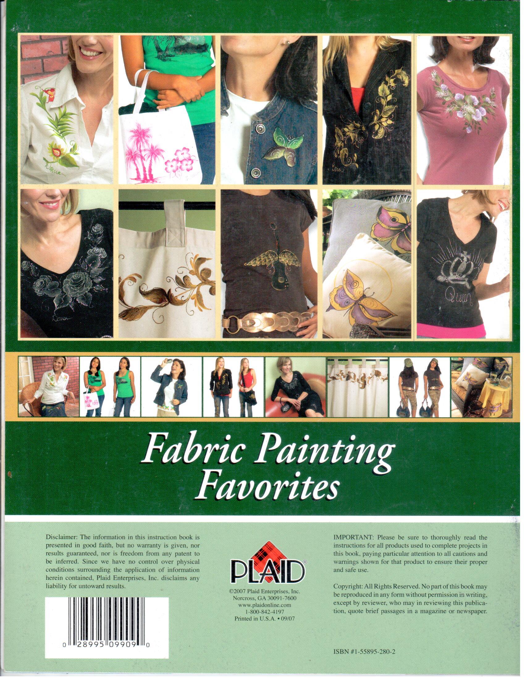 CLEARANCE: Fabric Painting Favorites - Donna Dewberry