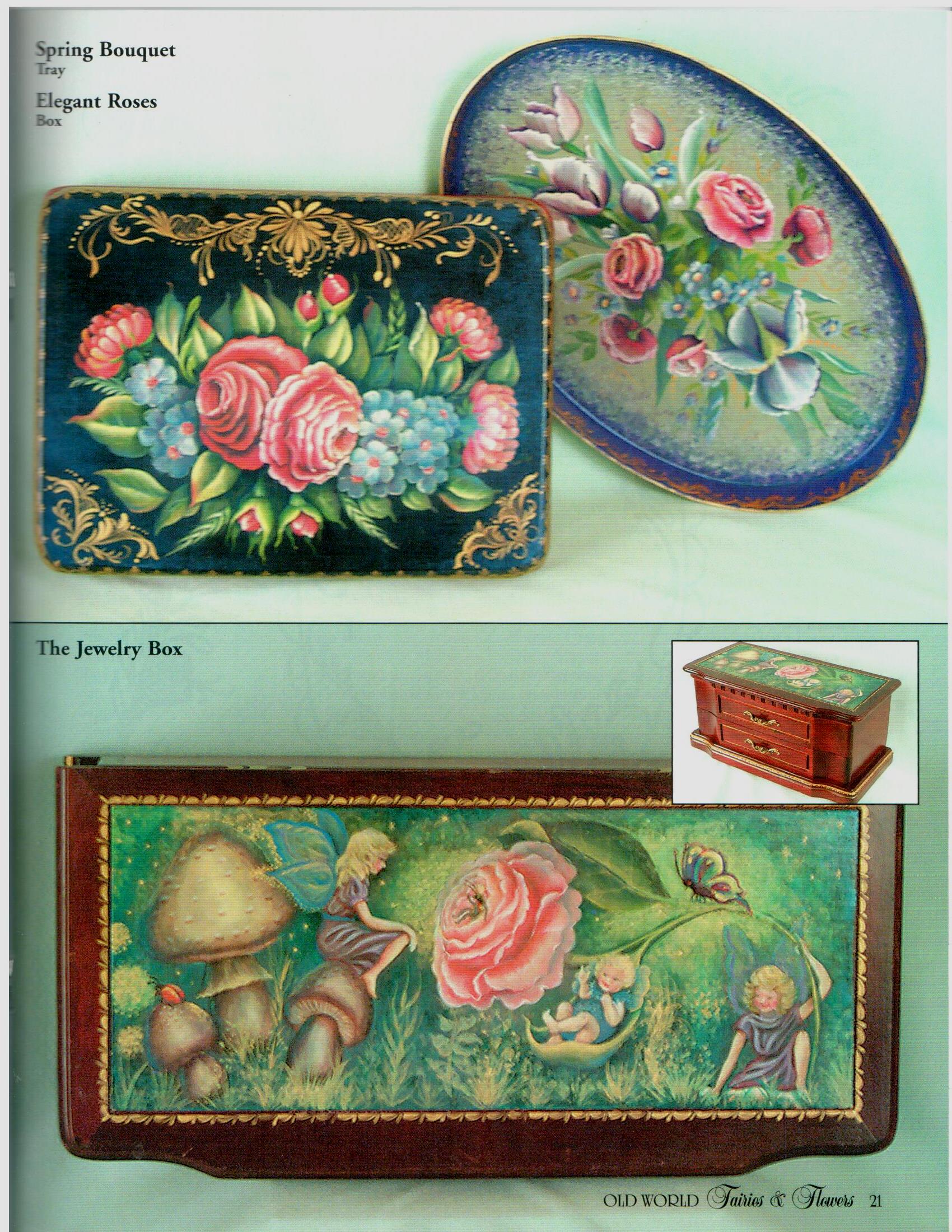 Fairies and Flowers - Elizabeth Barrow - OOP