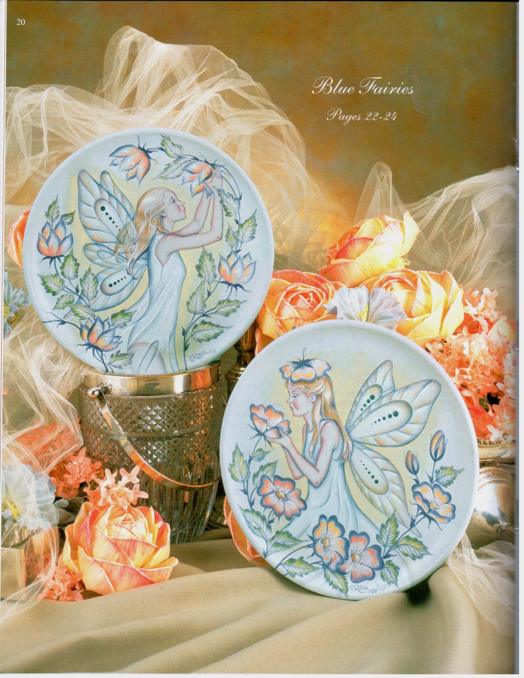 Fairy Plate Collection - Ritva Rasmussen- OOP
