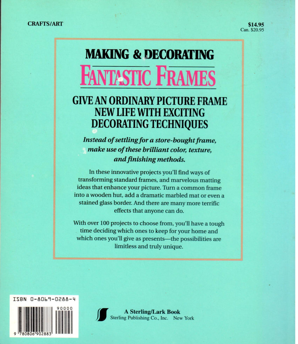 CLEARANCE: Making & Decorating Fantastic Frames - Thom Boswell