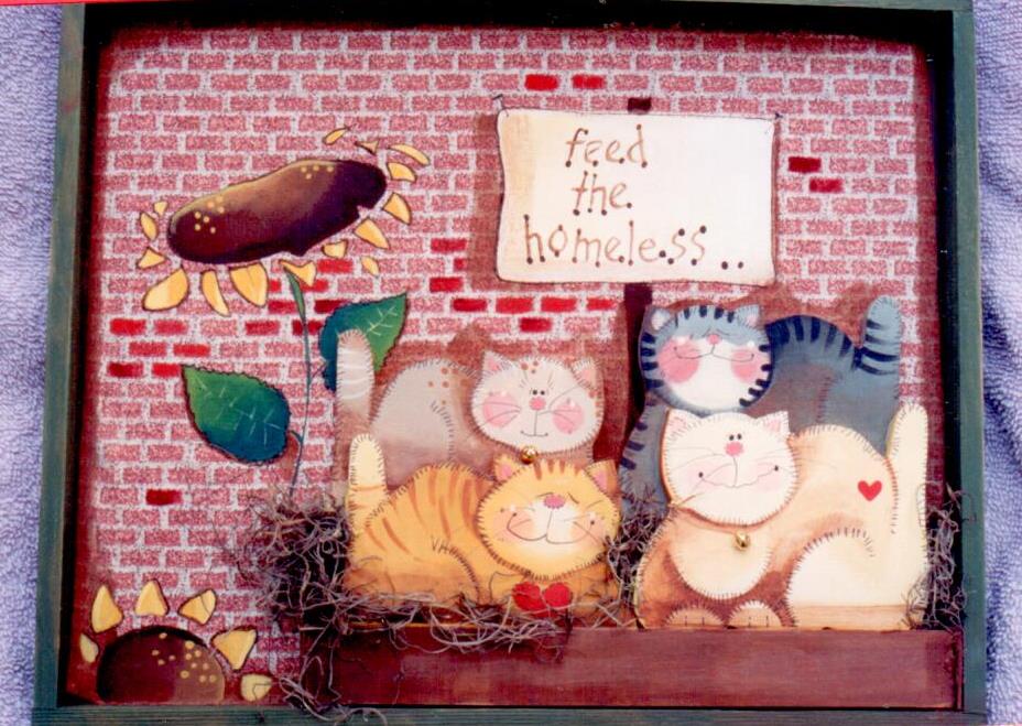Feed the Homeless (Cats) - Country Sunshine