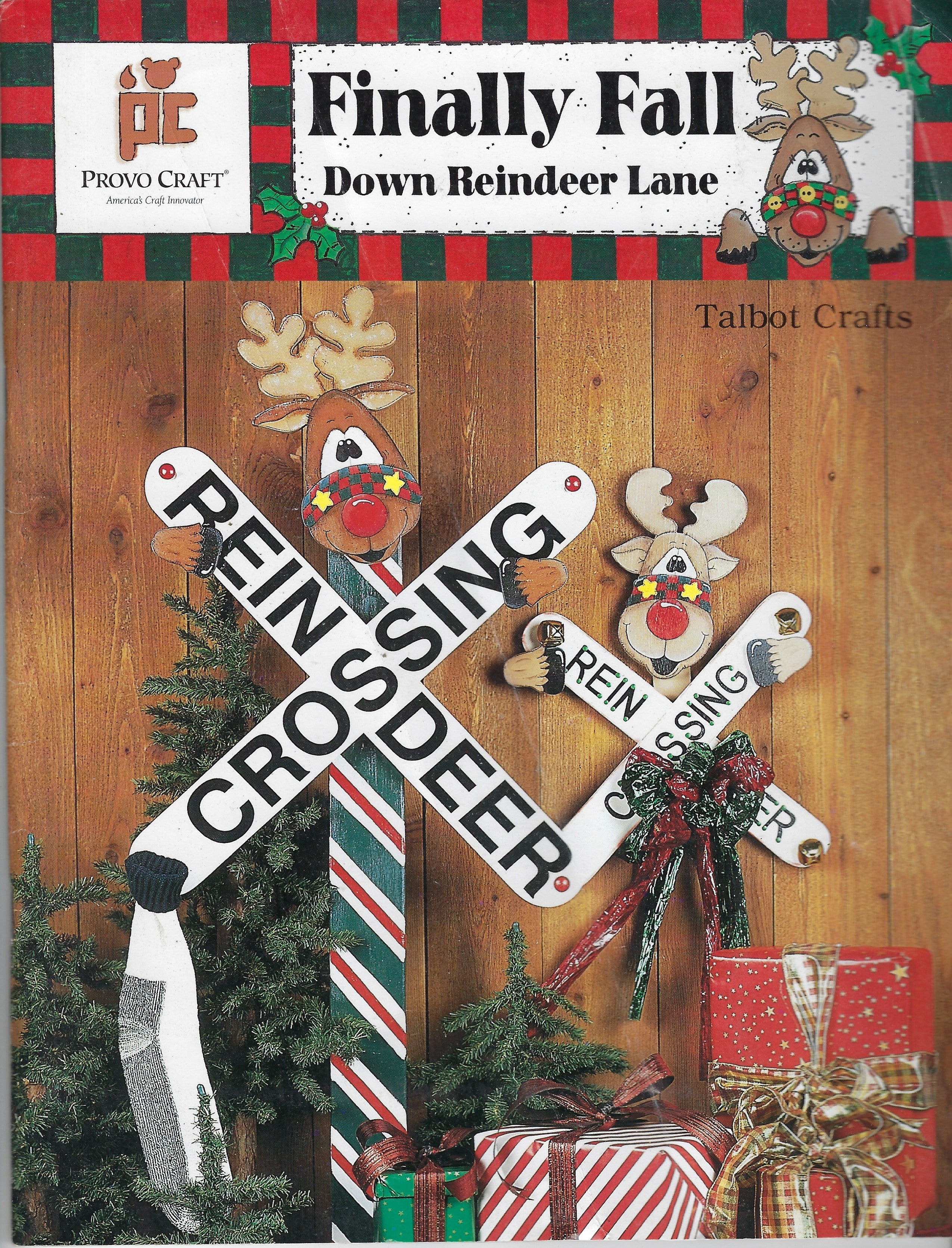 CLEARANCE: Finally Fall Down Reindeer Lane - Brian and Glenna Talbot